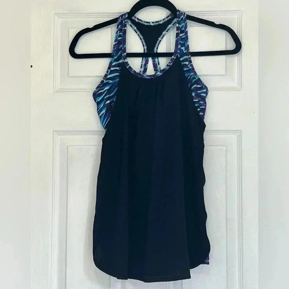 Ivivva Girls Double Layer Athletic Tank‎ Top Sz 14 - Picture 1 of 14
